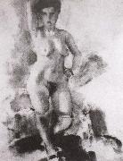 Jules Pascin Woman have big breast oil painting picture wholesale
